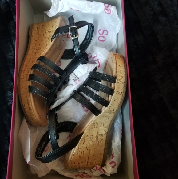 SO wedge sandals - Picture 3 of 8